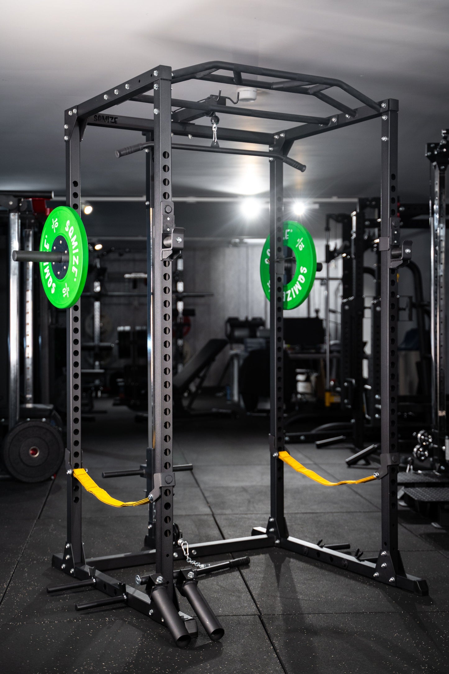Profi Power Rack SQMIZE® POWER PACK NE mit Monkey Bar / Latzugstation www.simpleproducts.at