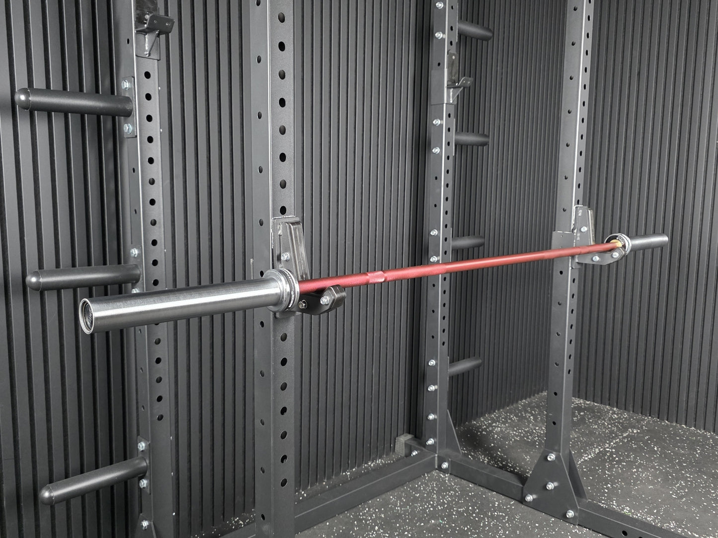 SQMIZE® PREMIUM BISON Hybrid Langhantel Manufaktur Edition, 201 cm