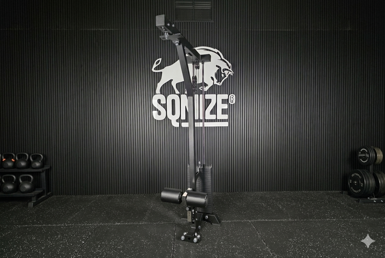 Latzugstation Kit mit 120 kg Gewichtsturm SQMIZE® SQ-S551KIT-120