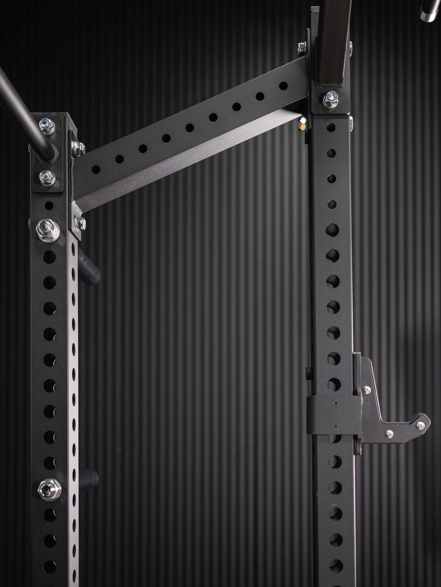 Half Rack mit Weightlifting Platform SQMIZE® ELITE CLUB SQ-R334, Höhe 235 cm