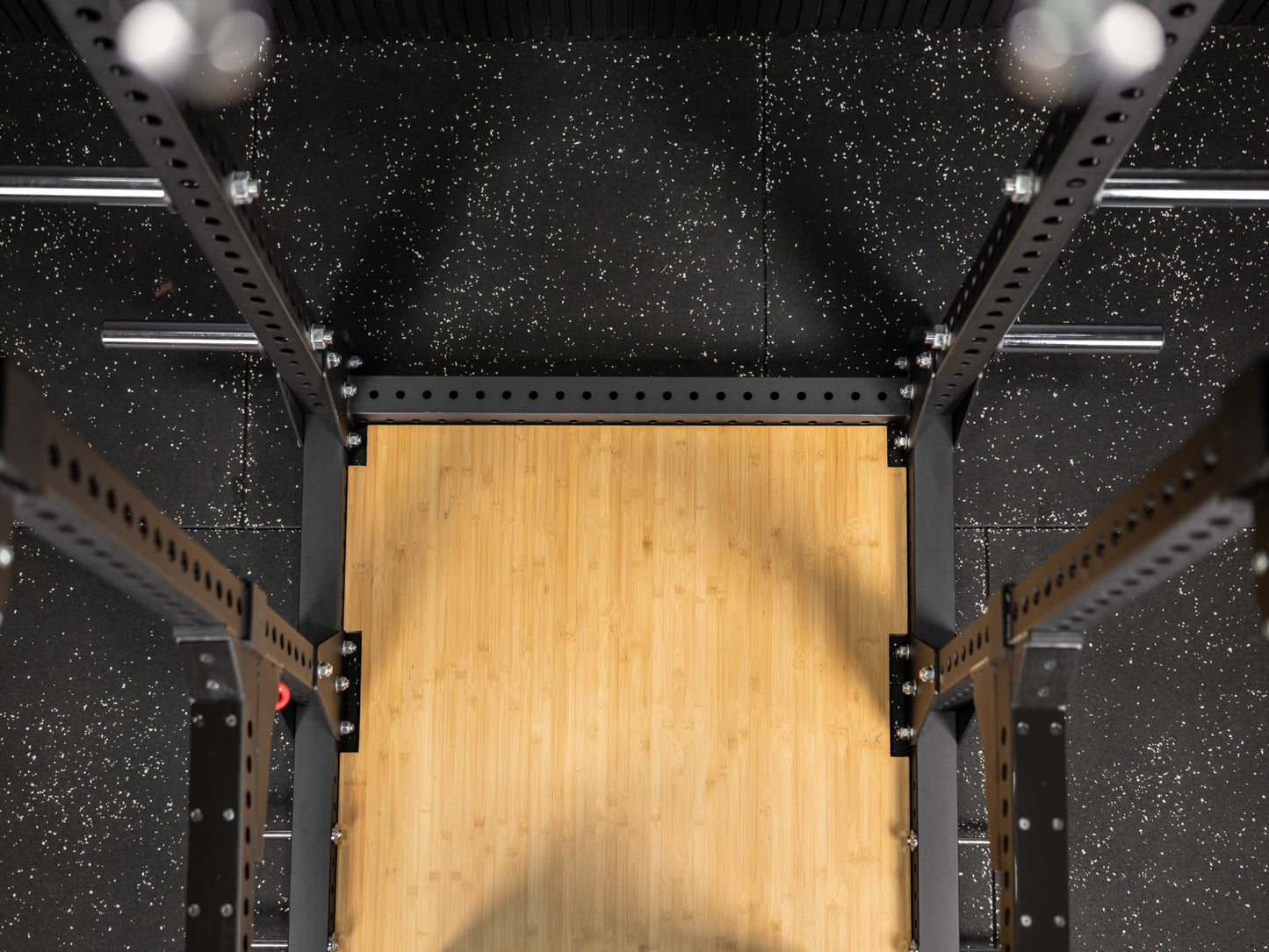 Half Rack mit Weightlifting Platform SQMIZE® ELITE CLUB SQ-R334, Höhe 235 cm