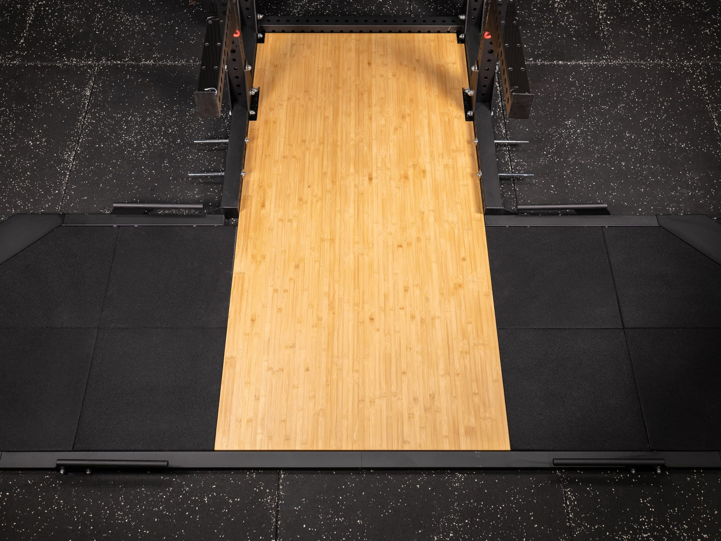 Half Rack mit Weightlifting Platform SQMIZE® ELITE CLUB SQ-R334, Höhe 235 cm