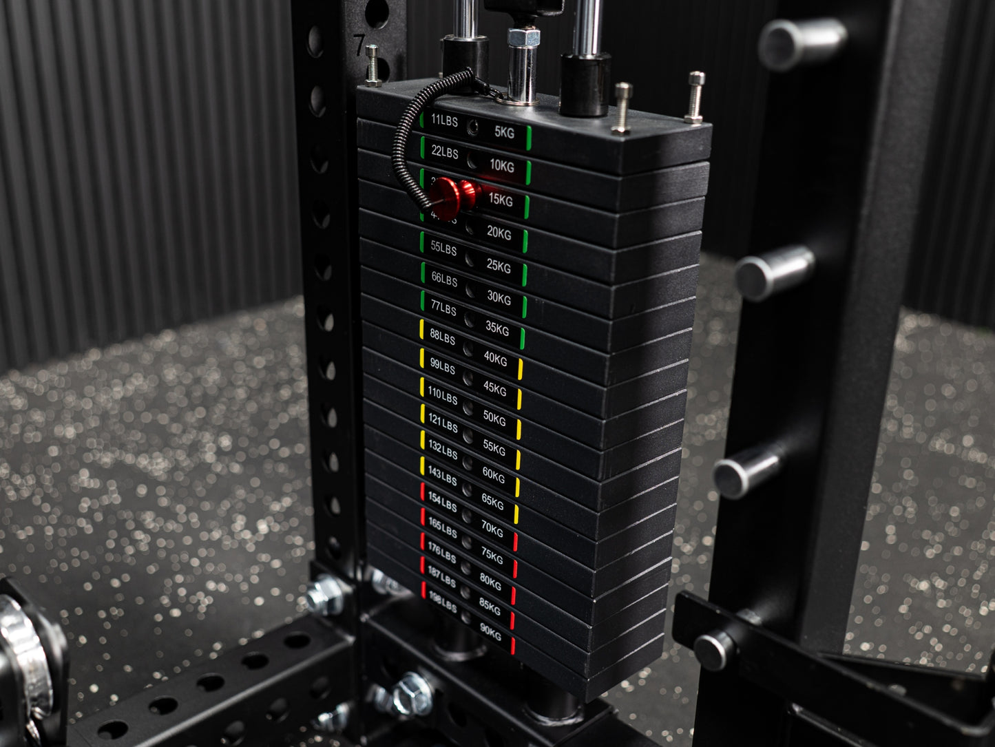 Super Tri Power Rack Gym SQMIZE® PREMIUM BISON SQ-S900RSR