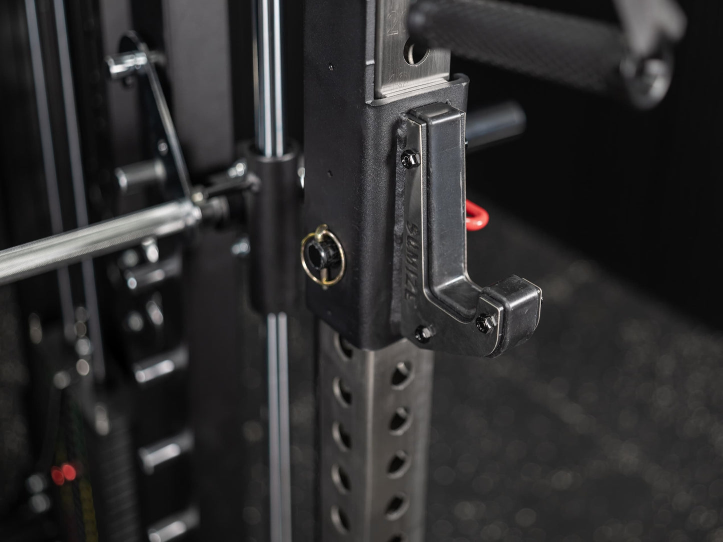 Tri-Power Gym SQMIZE® PREMIUM BISON SQ-S981-90, Kabelzugstation, Multipresse & Half Rack, Höhe 226 cm