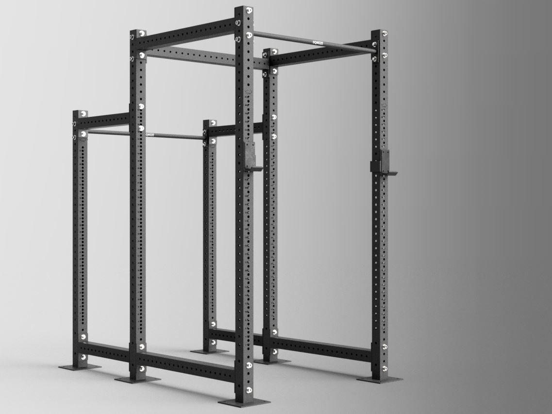 Power Rack + Half Rack Konfigurator SQMIZE® PREMIUM BISON www.simpleproducts.at 240 + 190 Ohne Ablage Standard J Cup