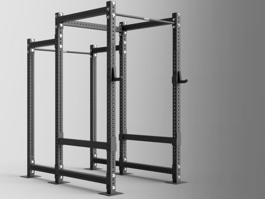 Power Rack + Half Rack Konfigurator SQMIZE® PREMIUM BISON www.simpleproducts.at 240 + 210 Safety Bar Sandwich J Cup
