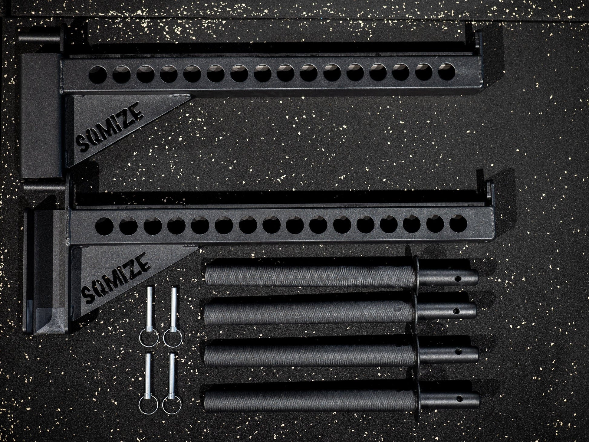 Power Rack Spotter Arms SQMIZE® SQ300SA www.simpleproducts.at 