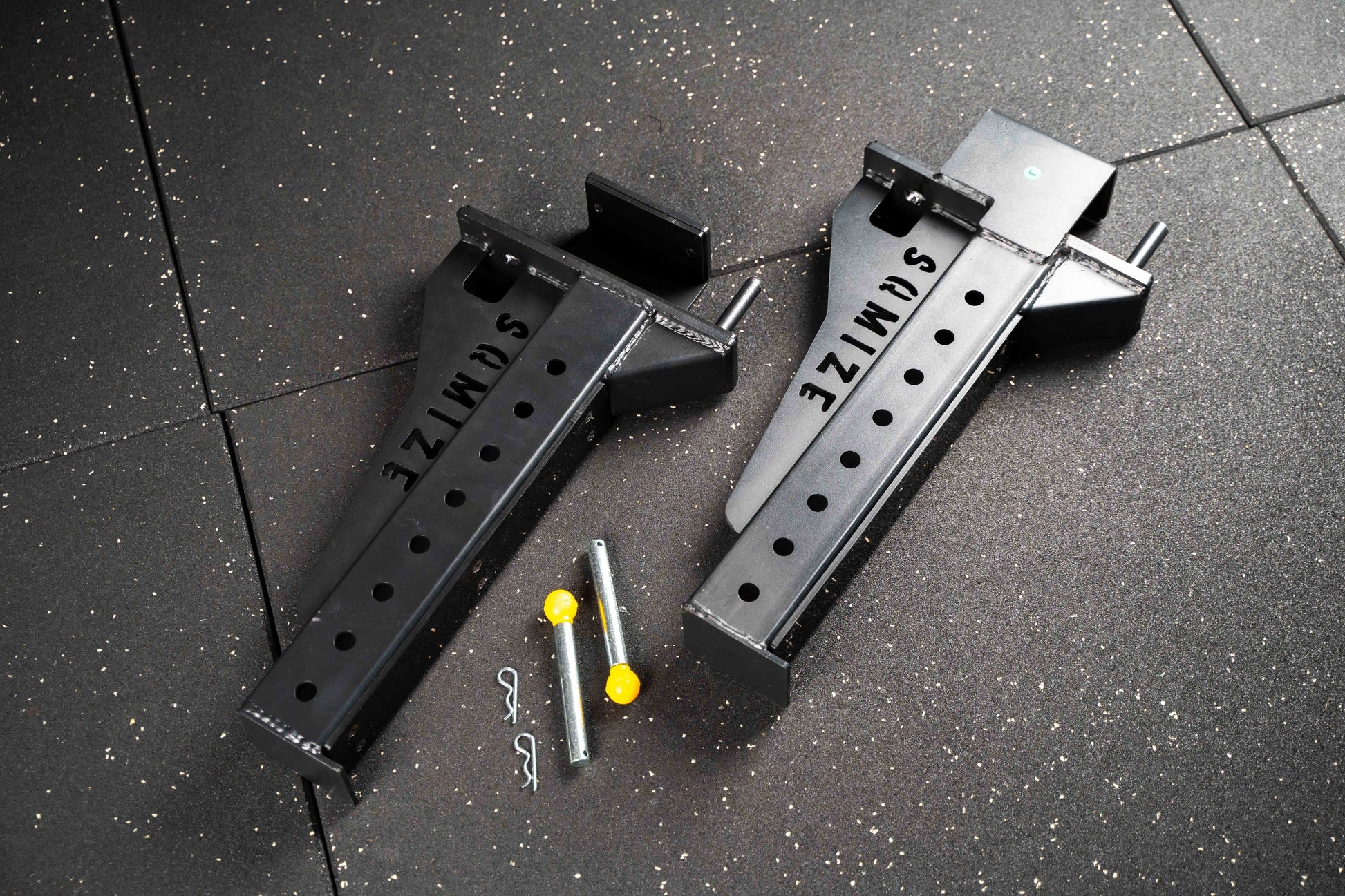 Power Rack Spotter Arms SQMIZE® SQ480SA www.simpleproducts.at 