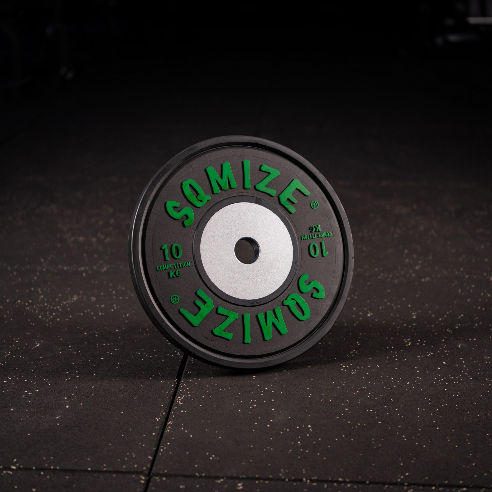 Premium Bison Black Competition Bumper Plate Set SQMIZE® V-CompBP, 90 - 140 kg www.simpleproducts.at 